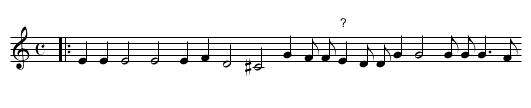 XI. Lend your eares to my sorrow - staff notation