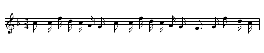 Xiao taqing - staff notation
