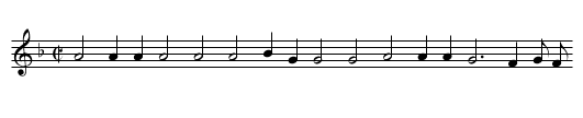 XII. Fine knacks for ladies, - staff notation