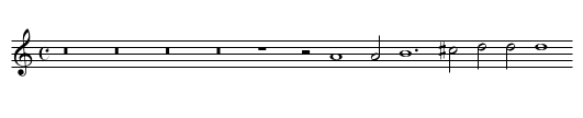 XII. Now each flowry bancke of May - staff notation