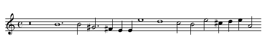 XII. Now each flowry bancke of May - staff notation