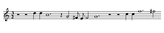 XII. Rest a while, you cruell cares - staff notation