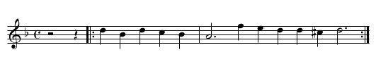 XIII. Oh what hath overwrought - staff notation