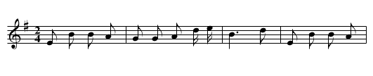 Xinshang de ren - staff notation