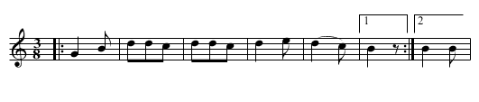 Xiraldilla (CT 053) - staff notation