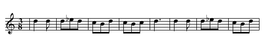 Xiraldilla (CT 095) - staff notation