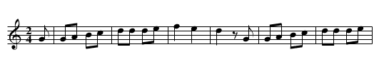 Xiraldilla (CT 106) - staff notation
