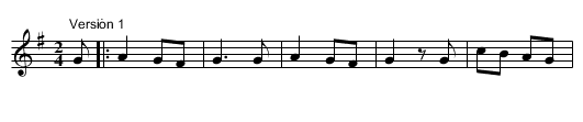 Xiraldilla (CT 138) - staff notation