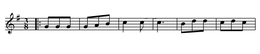 Xiraldilla (CT 231) - staff notation