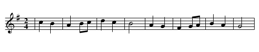 Xiraldilla (CT 234) - staff notation