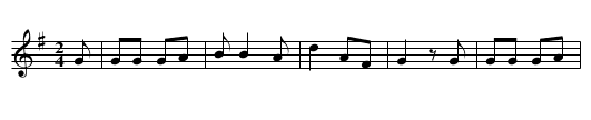 Xiraldilla (CT 236) - staff notation