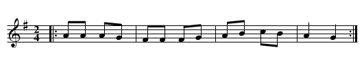 Xiraldilla (CT 253) - staff notation