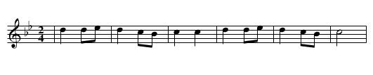 Xiraldilla (CT 281) - staff notation