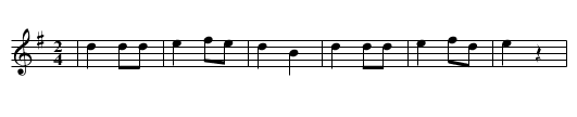 Xiraldilla (CT 393) - staff notation