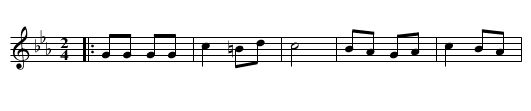 Xiraldilla (CT 417) - staff notation