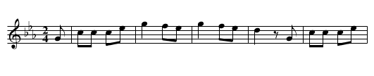 Xiraldilla (CT 424) - staff notation