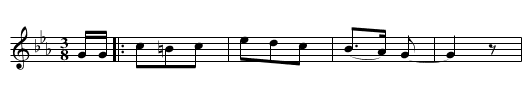 Xiraldilla (CT 426) - staff notation