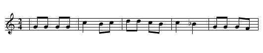 Xiraldilla (CT 453) - staff notation