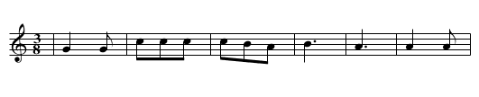 Xiraldilla (CT 456) - staff notation