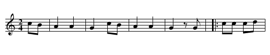 Xiraldilla (CT 463) - staff notation