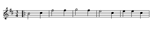 Xiraldilla de Llaviana (MG 91) - staff notation