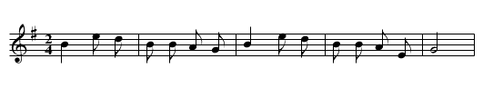 Xiu qilin - staff notation