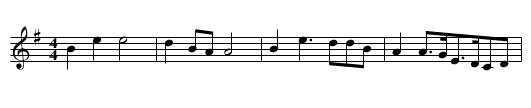 Xiu zhanbu - staff notation
