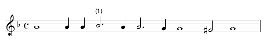 XIV. All ye, whom love or fortuen hath betraid; - staff notation