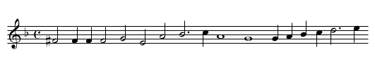 XIV. All ye, whom love or fortuen hath betraid; - staff notation