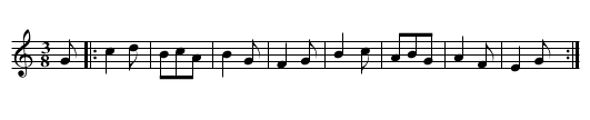 Xota Asturiana (MG 88) - staff notation