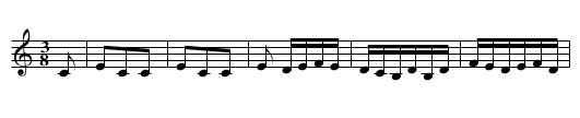 Xota del Centru (MQ 085) - staff notation