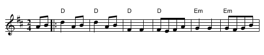 Xuanín de Mieres (Arrg. D) - staff notation