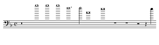 XVII. Where Sinne sore wounding, - staff notation