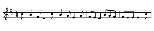 Y Delyn - The Harp - staff notation