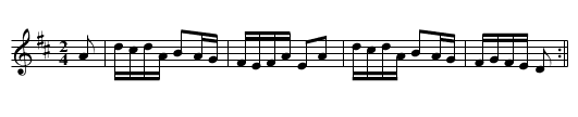 Y Lili - The Lilly - staff notation