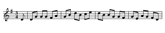 Y Polaca Cymraig - staff notation