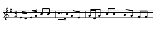 Y Twmpathe - staff notation