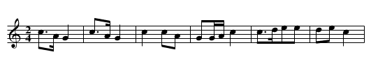 Y?anjing xiaochang - staff notation