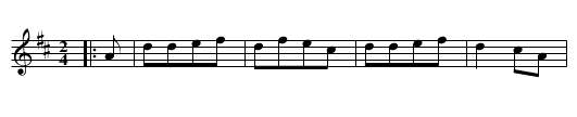 Yankee Doodle + - staff notation