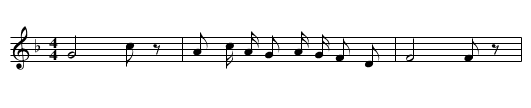 Yaolan qu - staff notation