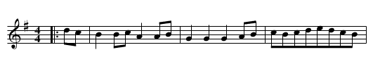 Yarmouth Reel - staff notation