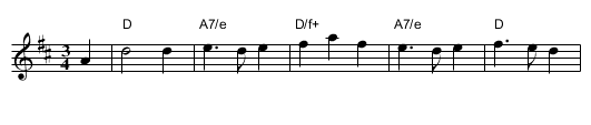 Ye Banks and Braes - staff notation