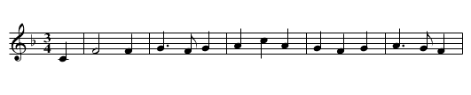 Ye Banks and Braes - staff notation