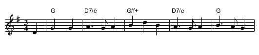 Ye Banks and Braes - staff notation