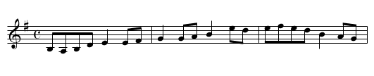 Ye Clarges Lamentation - staff notation
