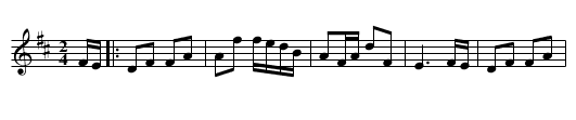 Year of Jubilo - staff notation