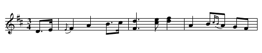 Yellow Haired Laddie, The - staff notation