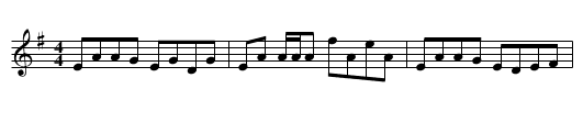 Yellow Tinker, The - staff notation