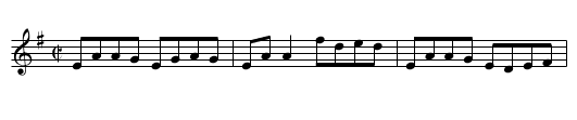 Yellow Tinker, The - staff notation