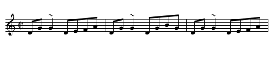 Yellow Tinker, The - staff notation